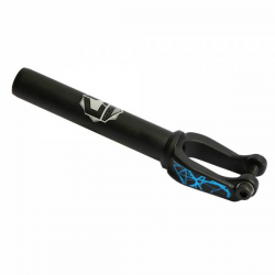 Crisp forged Fork 34.9mm Steerer, Black w Blue Graphics